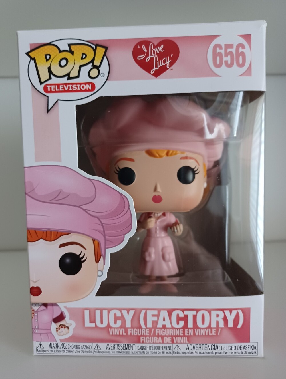 Lucille Ball In Chocolate Factory 656 From I Love Lucy TV Vinyl Figure Funko Pop